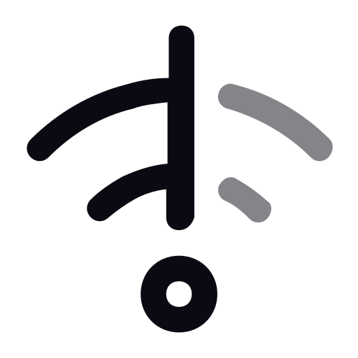 no wifi Generic color outline icono