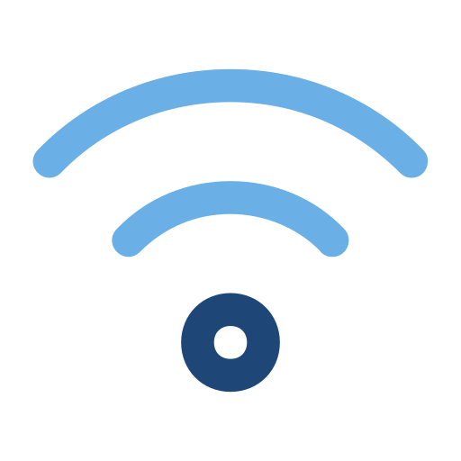 signal wi-fi Generic color outline Icône