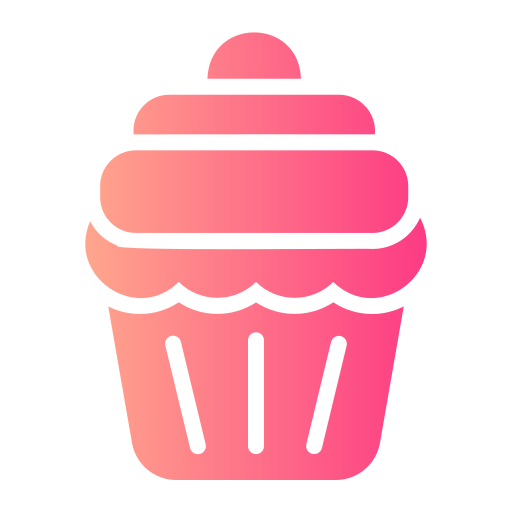 cupcake Generic gradient fill icon