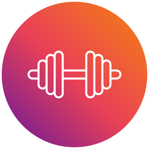 Dumbell Generic gradient fill icon