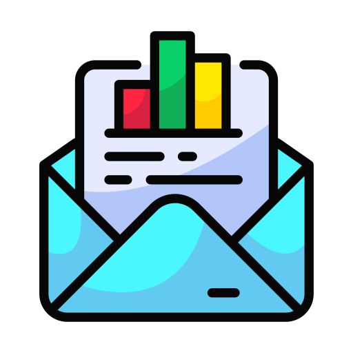 envoi postal Generic color lineal-color Icône