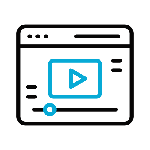 Video ad Generic color outline icon