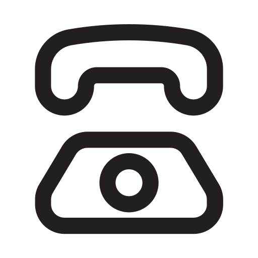Telephone kreev Studio Basic outline icon