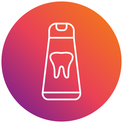 pasta dental Generic gradient fill icono