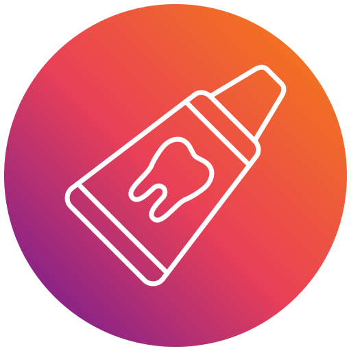 Toothpaste Generic gradient fill icon