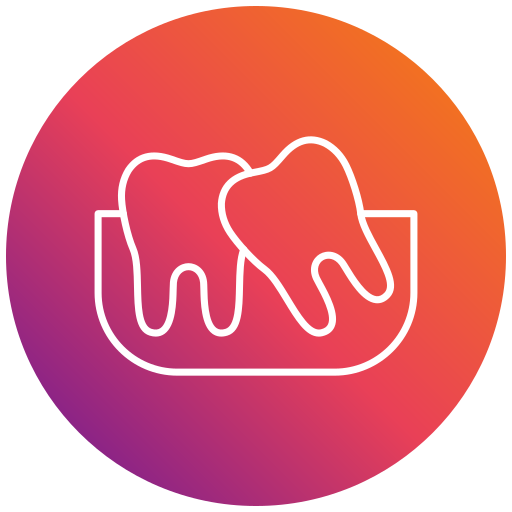 Wisdom tooth Generic gradient fill icon
