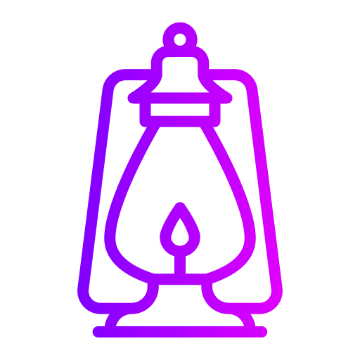 lampara de aceite Generic gradient outline icono