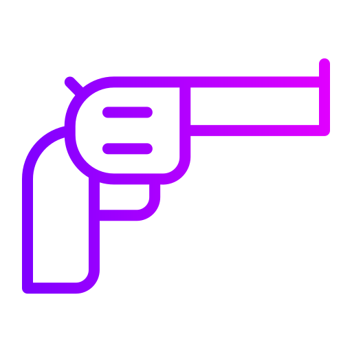 Revolver Generic gradient outline icon