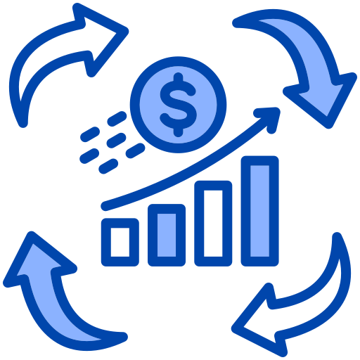 Continuous improvement Generic color lineal-color icon