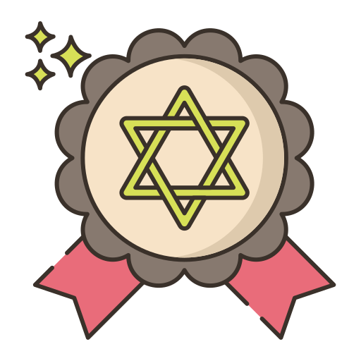 comestible según la ley judía Generic color lineal-color icono