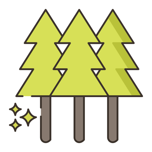Forest Generic color lineal-color icon