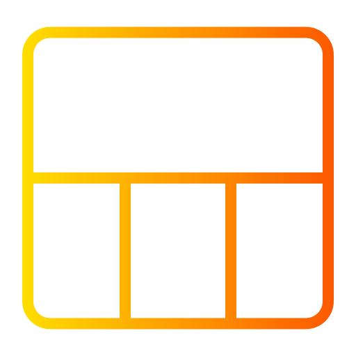 Framework Generic gradient outline icon