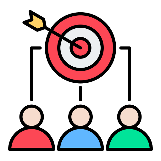 objetivos Generic color lineal-color icono