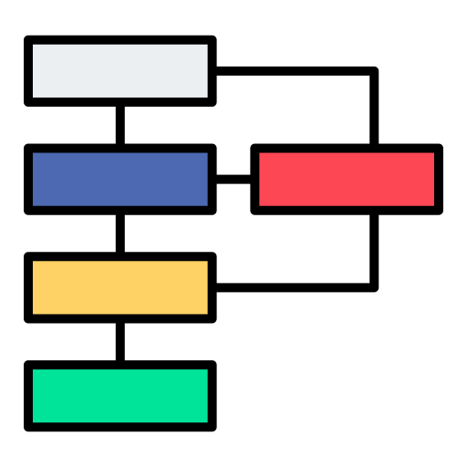 뼈대 Generic color lineal-color icon