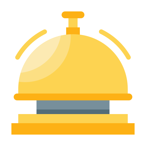 Reception bell Generic color fill icon
