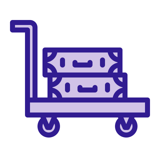 trolley-tasche Generic color lineal-color icon