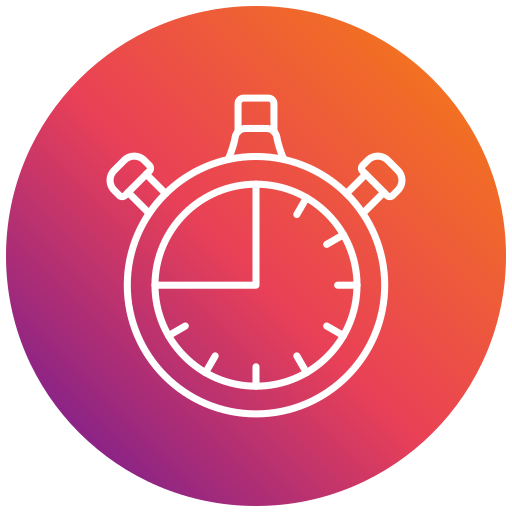 Countdown Generic gradient fill icon