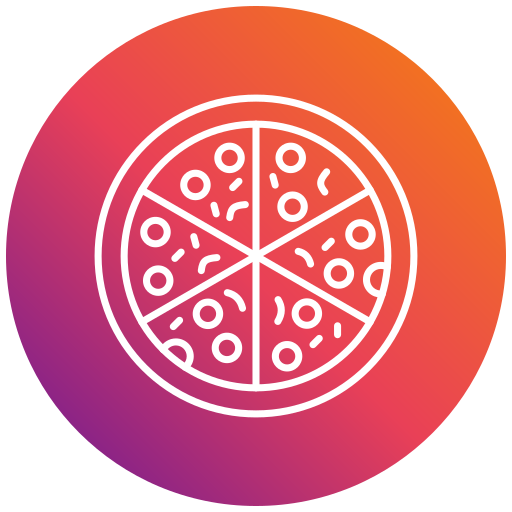 Pizza Generic gradient fill icon