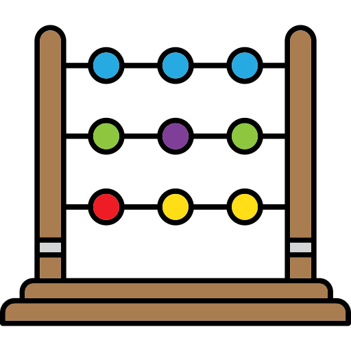 Счеты Generic color lineal-color иконка