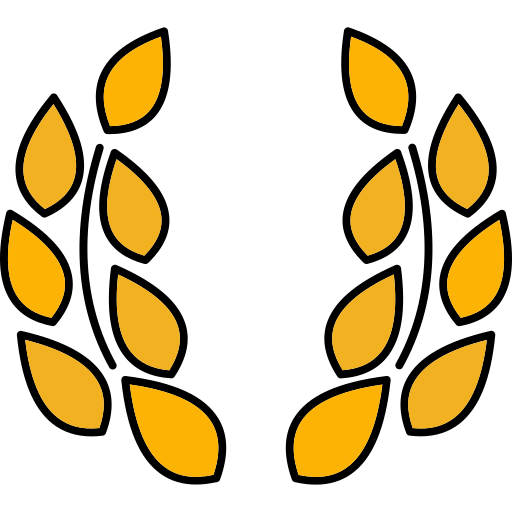 Laurel wreath Generic color lineal-color icon