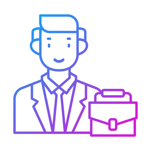 manager Generic gradient outline icon