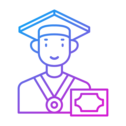 Academic Generic gradient outline icon