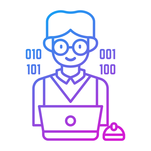 programmatore Generic gradient outline icona