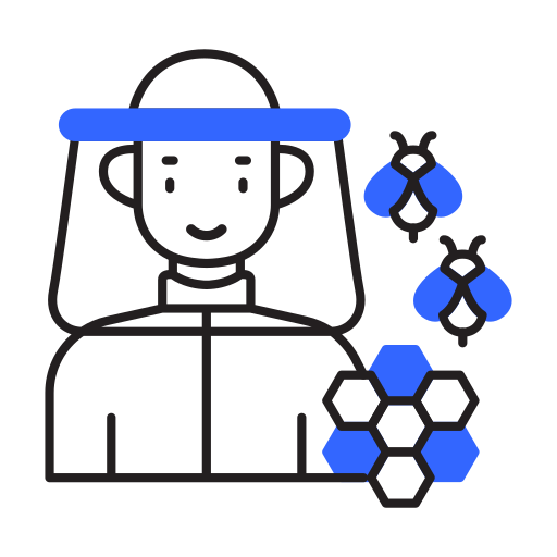 Beekeeper Generic color lineal-color icon