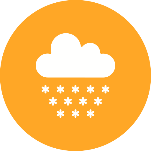 schneefall Generic color fill icon