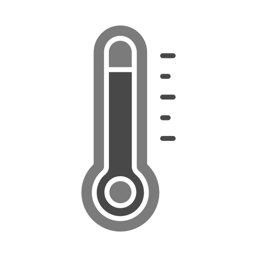 Thermometer Generic color fill icon