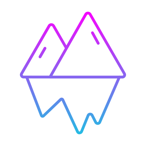 eisberg Generic gradient outline icon