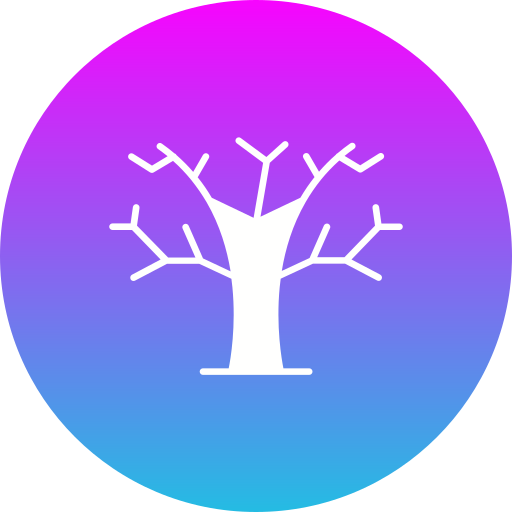 죽은 나무 Generic color fill icon