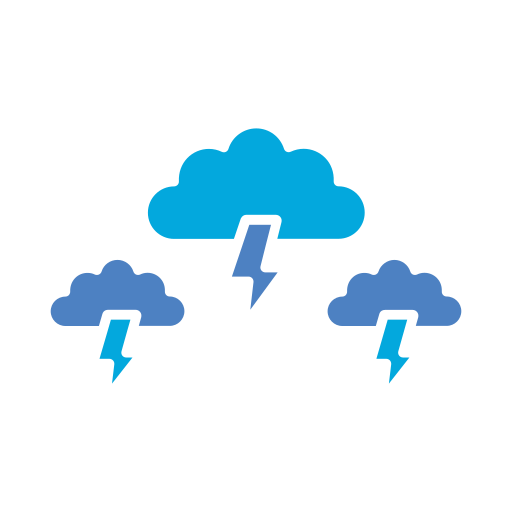 Lightning Generic color fill icon