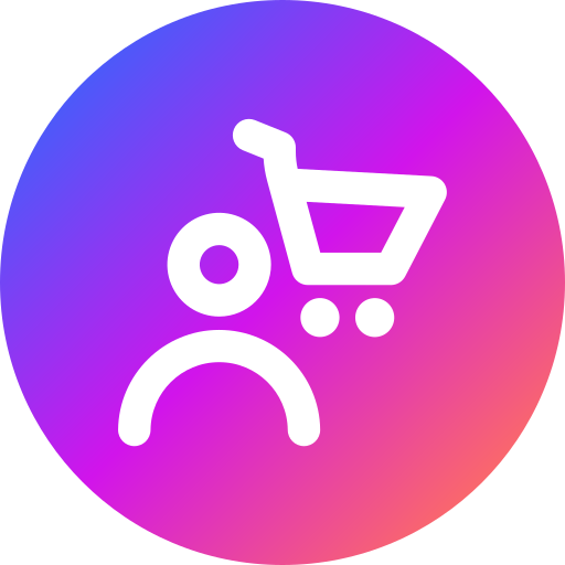 Customer cart Generic gradient fill icon