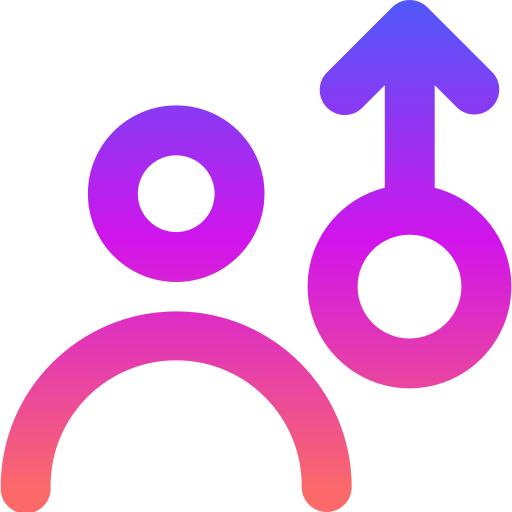 Male Generic gradient fill icon