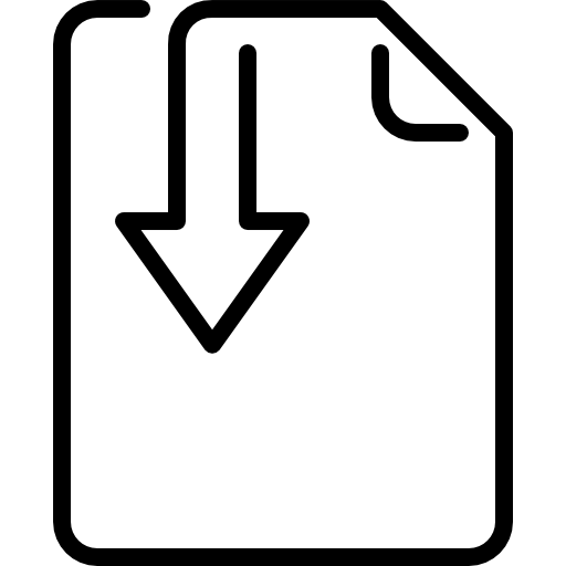 archivo Justicon Lineal icono