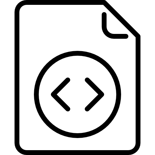 archivo Justicon Lineal icono