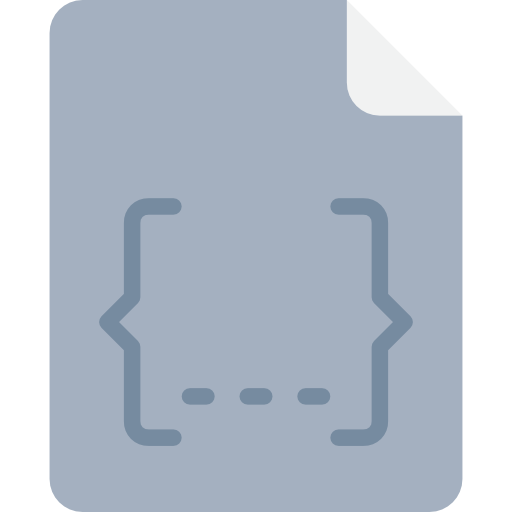 archivo Justicon Flat icono