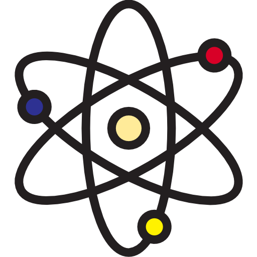 Атом Catkuro Lineal Color иконка