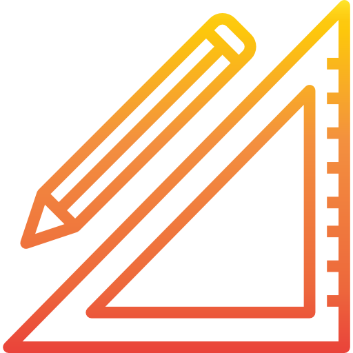 triángulo Catkuro Gradient icono