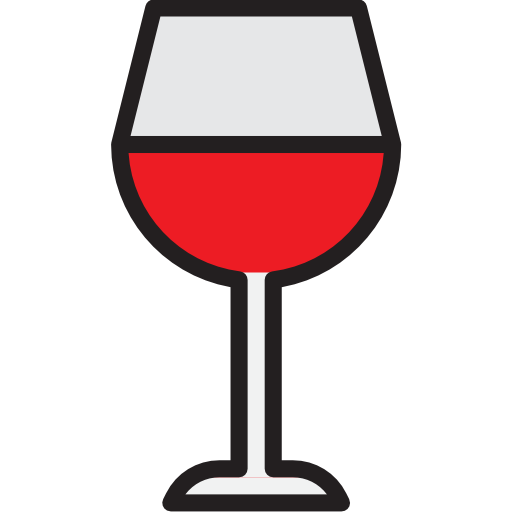 copa de brandy Catkuro Lineal Color icono