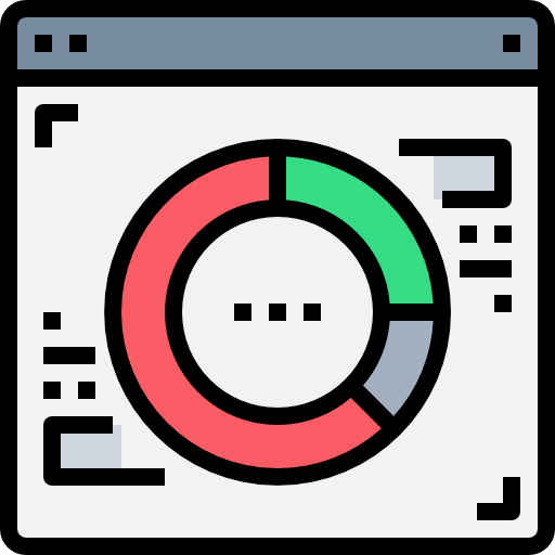 navegador Justicon Lineal Color icono