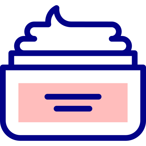 크림 Detailed Mixed Lineal color icon