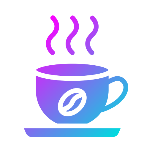 koffie Generic gradient fill icoon