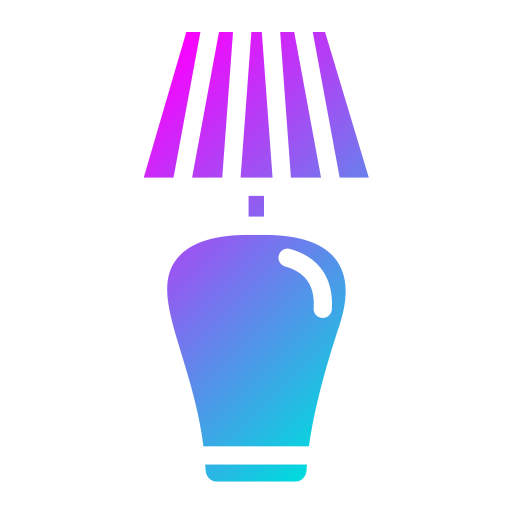 Table lamp Generic gradient fill icon