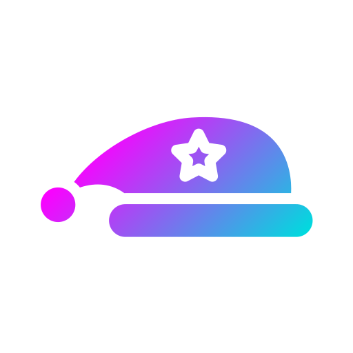 スリープハット Generic gradient fill icon