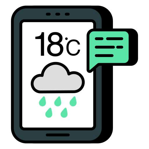 wetter-app Generic color lineal-color icon