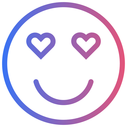 emoji Generic gradient outline icon