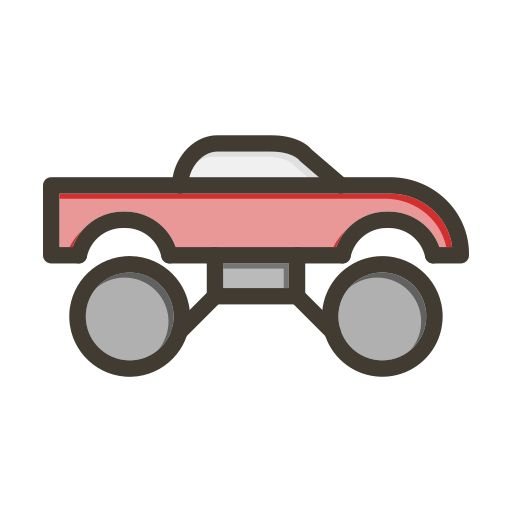 monster truck Generic color lineal-color icon