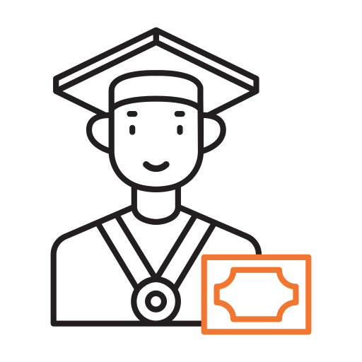 Academic Generic color outline icon